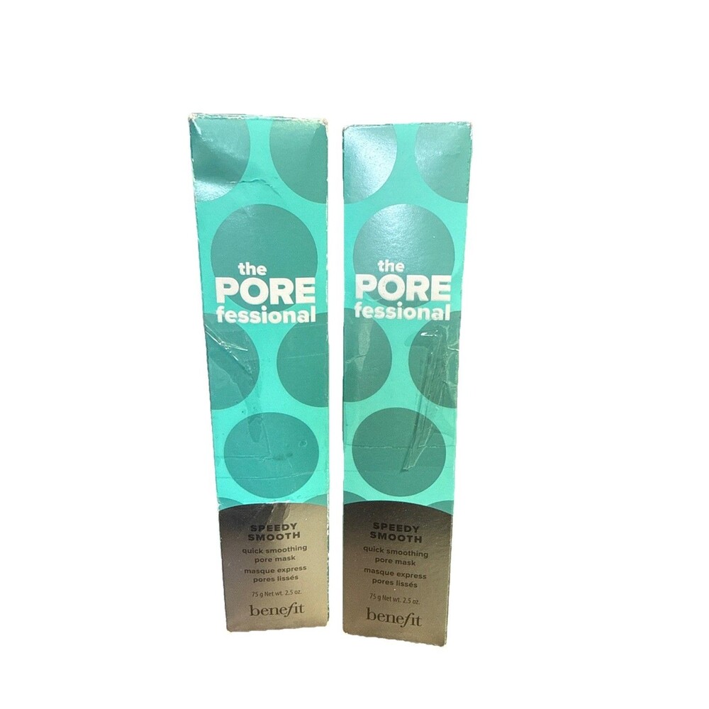 Benefit Cosmetics : The POREfessional Speedy Smooth Pore Mask - 2 Full Size NEW
